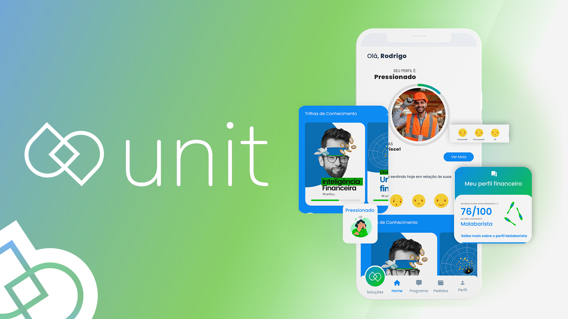 Cadastro no App unit - Unit